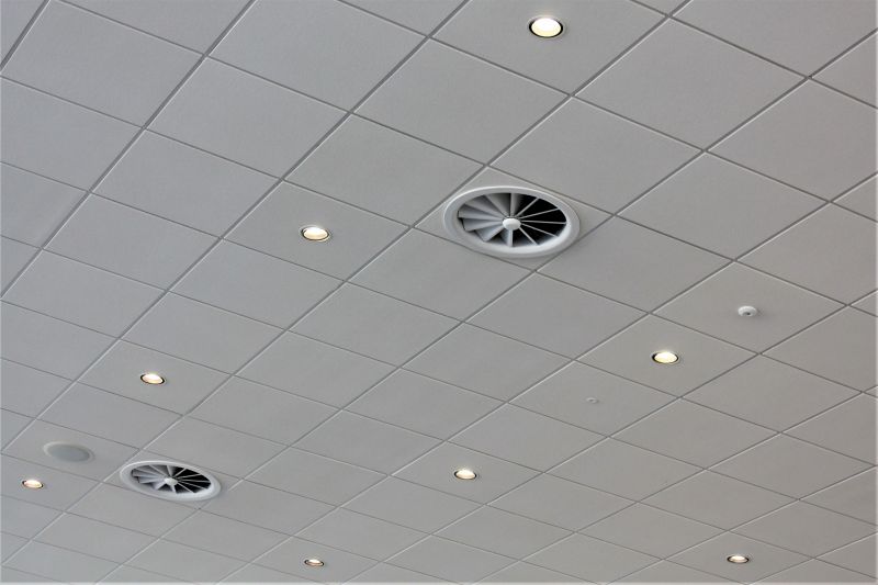Ceiling Heat Installation