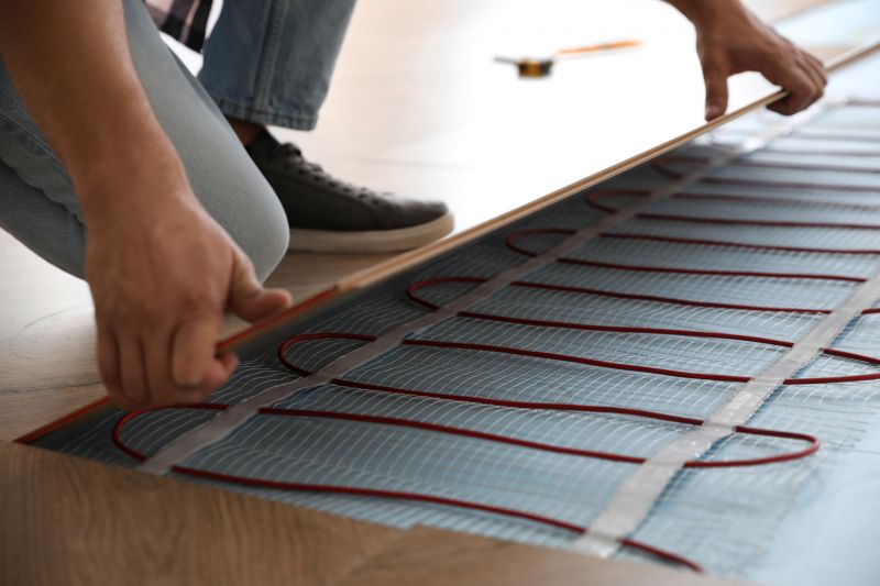 In Floor Heating Installation